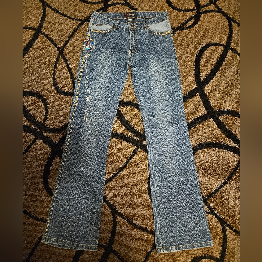 Platinum Plush bootcut jeans